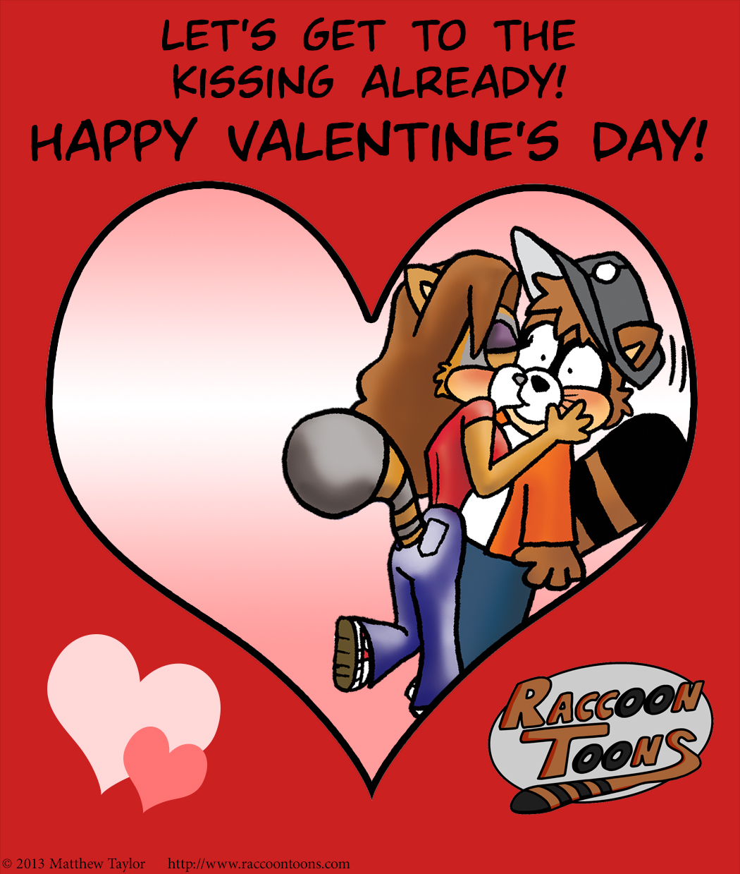 Raccoon Toons Valentine 10