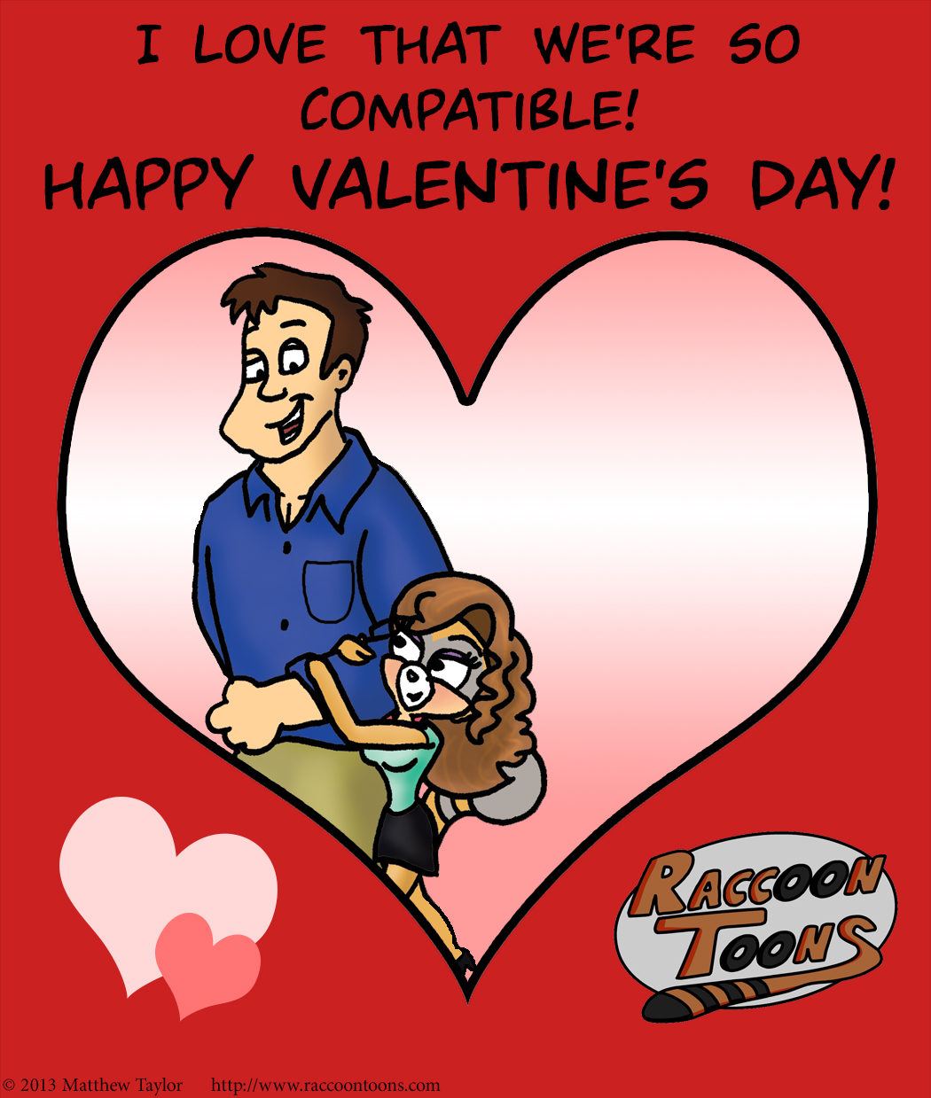 Raccoon Toons Valentine 14