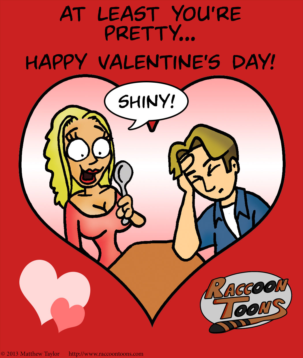 Raccoon Toons Valentine 16