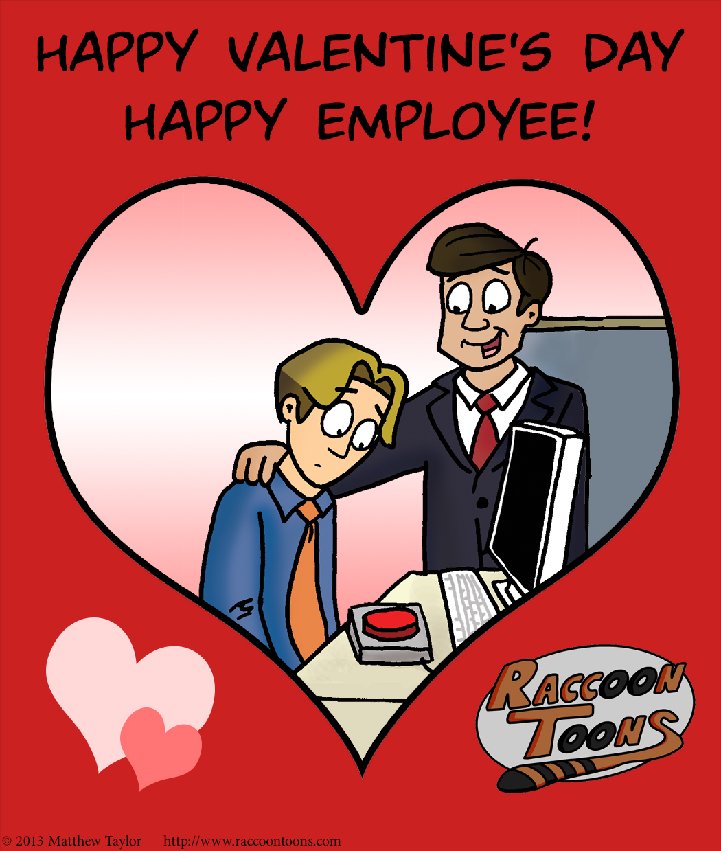 Raccoon Toons Valentine 18