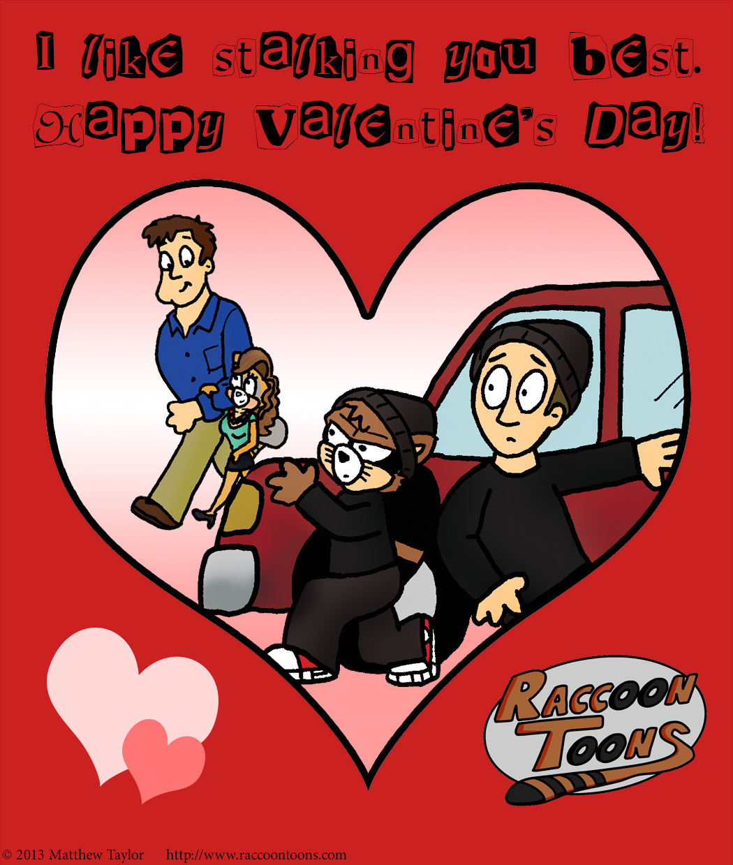 Raccoon Toons Valentine 21