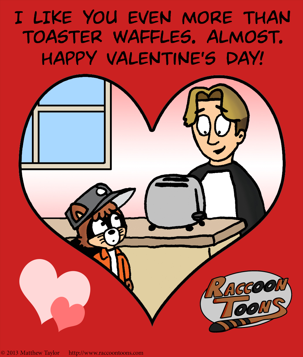 Raccoon Toons Valentine 26