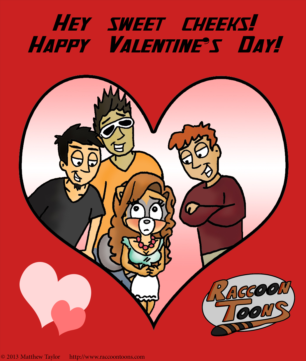 Raccoon Toons Valentine 5